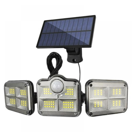 

122 LEDs Solar Powered Security Light Outdoor Solar Lights IP65 Waterproof Led Outdoor Lights Super Bright Solar Wireless Wall Light With 3 Modes Motion Sensor Rotatable