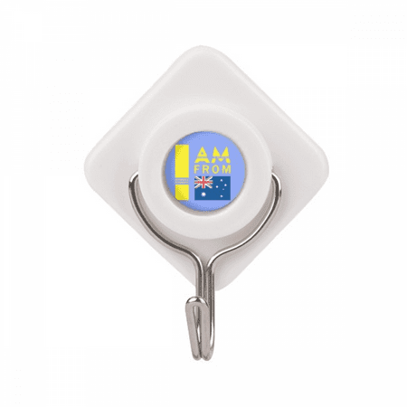 I Am From Australia Art Deco Fashion Adhesive Wall Hooks Hanging Self Sticky