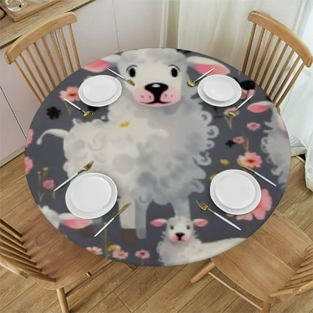 BCIIG Sheepdog Flowers Round Table Cover Stain Resistant Washable Indoor Outdoor Tablecloth Kitchen Dining Wedding 100% Polyester Tablecloths 46 -50
BCIIG Sheepdog Flowers Round Table Cover Stain Resistant Washable Indoor Outdoor Tablecloth Kitchen Dining Wedding 100% Polyester Tablecloths 46 -50