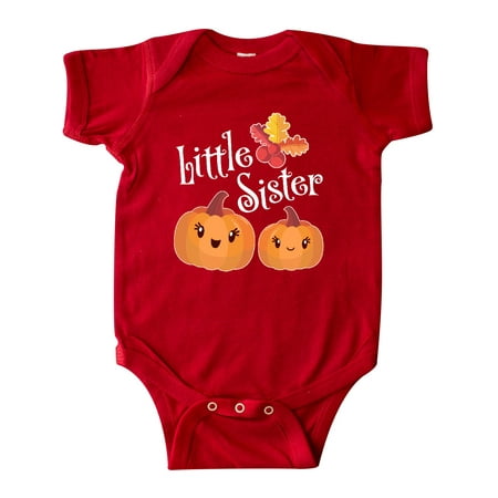 Inktastic Little Sister Pumpkins with Fall Leaves Gift Baby Girl Bodysuit
Inktastic Little Sister Pumpkins with Fall Leaves Gift Baby Girl Bodysuit