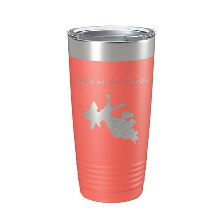 Lake of the Pines Map Tumbler Travel Mug Insulated Laser Engraved Coffee Cup California 20 oz Coral
Lake of the Pines Map Tumbler Travel Mug Insulated Laser Engraved Coffee Cup California 20 oz Coral