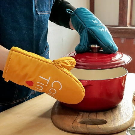 Xinhuadsh 1Pc Oven Mitt Anti-Slip Heat Insulation Anti-scalding Cotton Cook Time Letter Portable Microwave Mitten Baking Tool Kitchen Gadget
Xinhuadsh 1Pc Oven Mitt Anti-Slip Heat Insulation Anti-scalding Cotton Cook Time Letter Portable Microwave Mitten Baking Tool Kitchen Gadget