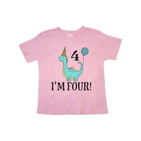 Inktastic 4th Birthday Dinosaur Party 4 Year Old Gift Toddler Boy or Toddler Girl T-Shirt
Inktastic 4th Birthday Dinosaur Party 4 Year Old Gift Toddler Boy or Toddler Girl T-Shirt