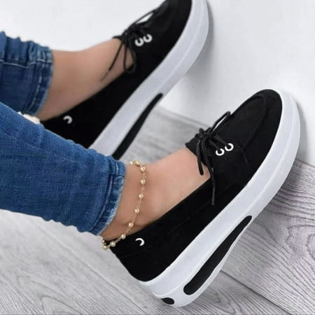 WANYNG Fashion Lace-Up Color Ladies Platform Solid Shoes Casual Wedge Women s casual shoes
WANYNG Fashion Lace-Up Color Ladies Platform Solid Shoes Casual Wedge Women s casual shoes