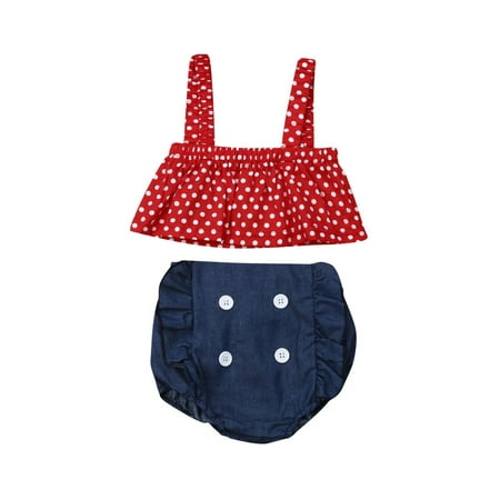 IZhansean Newborn Toddler Baby Girls Tube Tops+ Ruffle Shorts Pants Outfits Clothes Set Red 12-18 Months
IZhansean Newborn Toddler Baby Girls Tube Tops+ Ruffle Shorts Pants Outfits Clothes Set Red 12-18 Months