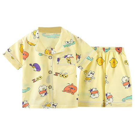 Toddler Outfits For Girls Short Sleeve Clothing Children Kids Cartoon Dinosaur Banana Tops Shorts Toddler Girl Clothes Yellow 4 Years-5 Years
Toddler Outfits For Girls Short Sleeve Clothing Children Kids Cartoon Dinosaur Banana Tops Shorts Toddler Girl Clothes Yellow 4 Years-5 Years