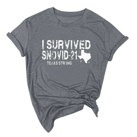 koaiezne Snow Men s Apocalypse Strong shirt Women s I Snovid Survived T-Shirt 2021 Texas Women s Blouse Long Scrub Top Multi Pack of Tee Shirts for Women
koaiezne Snow Men s Apocalypse Strong shirt Women s I Snovid Survived T-Shirt 2021 Texas Women s Blouse Long Scrub Top Multi Pack of Tee Shirts for Women