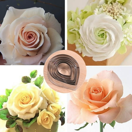 Mishuowoti Household Cartoon Stainless Steel Baking Mould 6PC Rose Candy Flower Moulds Cutting Mould
Mishuowoti Household Cartoon Stainless Steel Baking Mould 6PC Rose Candy Flower Moulds Cutting Mould