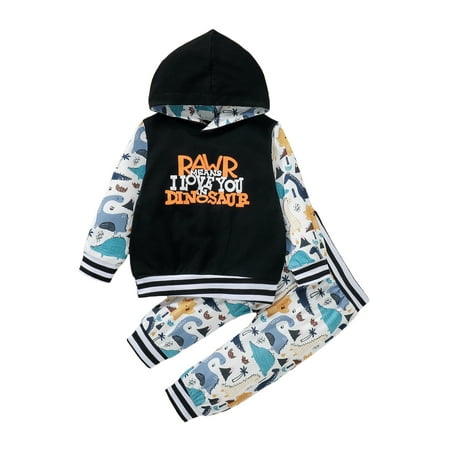 Bowanadacles Boys Casual Clothes Set Printed Pattern Hooded Pullover and Elastic Waist Pants
Bowanadacles Boys Casual Clothes Set Printed Pattern Hooded Pullover and Elastic Waist Pants