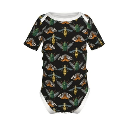 Coaee Wasp Cockchafer Butterfly for Soft Baby Short-Sleeve Bodysuit Baby Climbing Clothes Baby Girls Boys Bodysuit Romper-12 Months
Coaee Wasp Cockchafer Butterfly for Soft Baby Short-Sleeve Bodysuit Baby Climbing Clothes Baby Girls Boys Bodysuit Romper-12 Months