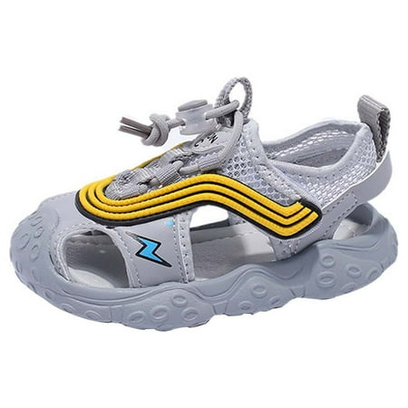 Cathalem Comfort Shoes for Kids Toddler Boys Girls Sandals Comfort with Back Strap(Gray 21)
Cathalem Comfort Shoes for Kids Toddler Boys Girls Sandals Comfort with Back Strap(Gray 21)