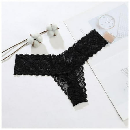 Promotion Sell!Thong European And American Series Sweet Lace Comfortable Version Seamless Large Size Cotton Crotch Low-waist Panties