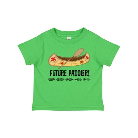 Inktastic Canoe Boating Future Paddler Gift Toddler Boy or Toddler Girl T-Shirt