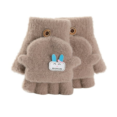 TUOBARR Soft Convertible Flip Top Gloves Kids Baby Winter Warm Knit Fingerless Mitten
TUOBARR Soft Convertible Flip Top Gloves Kids Baby Winter Warm Knit Fingerless Mitten