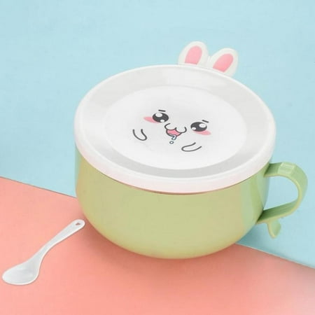 304 Stainless Steel Korean Instant Noodles Cup Cartoon Cute Little Rabbit Design Children S One Ear Bowl
304 Stainless Steel Korean Instant Noodles Cup Cartoon Cute Little Rabbit Design Children S One Ear Bowl