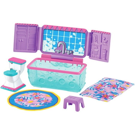 Fisher-Price Dora Window Surprises Dollhouse, Bathroom Furniture