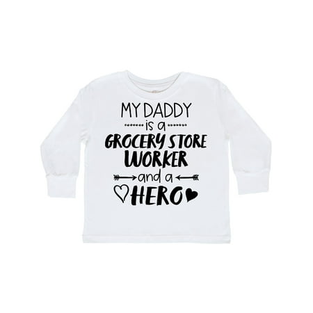 Inktastic My Daddy is a Grocery Store Worker and a Hero Gift Toddler Boy or Toddler Girl Long Sleeve T-Shirt
Inktastic My Daddy is a Grocery Store Worker and a Hero Gift Toddler Boy or Toddler Girl Long Sleeve T-Shirt