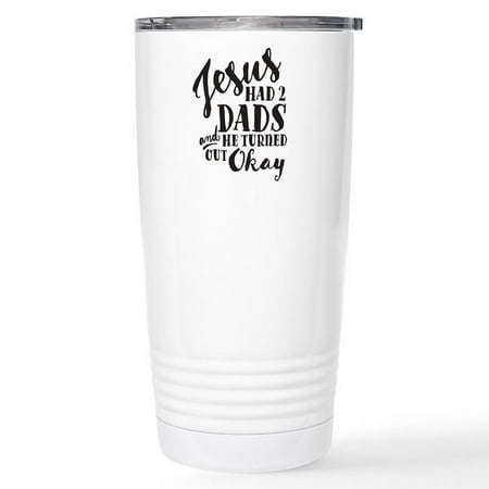 CafePress - Jesus Had 2 Dads Stainless Steel Travel Mug - Insulated Stainless Steel Travel Tumbler 20 oz.
CafePress - Jesus Had 2 Dads Stainless Steel Travel Mug - Insulated Stainless Steel Travel Tumbler 20 oz.