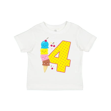 Inktastic Ice Cream Fourth Birthday Pink Gift Toddler Boy or Toddler Girl T-Shirt
Inktastic Ice Cream Fourth Birthday Pink Gift Toddler Boy or Toddler Girl T-Shirt