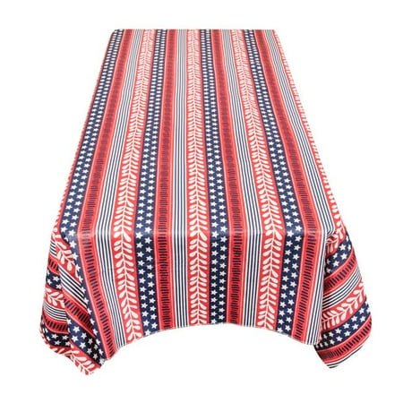 DFLN-70-AM 52 x 52 in. Americana Vinyl Flannel Backed Tablecloth in Red White & Blue
DFLN-70-AM 52 x 52 in. Americana Vinyl Flannel Backed Tablecloth in Red White & Blue