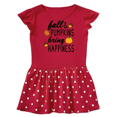 Inktastic Thanksgiving Fall and Pumpkins Bring Happiness Gift Baby Girl Dress
Inktastic Thanksgiving Fall and Pumpkins Bring Happiness Gift Baby Girl Dress