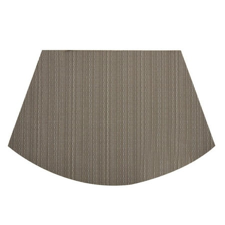 PVC Tableware Mat Irregular Shape Placemat Home Heat Insulation Table Place Mat Dark Grey Vertical Stripes
PVC Tableware Mat Irregular Shape Placemat Home Heat Insulation Table Place Mat Dark Grey Vertical Stripes