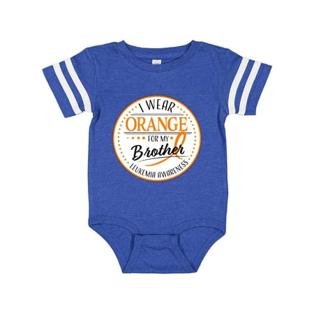 Inktastic I Wear Orange for my Brother- Leukemia Awareness Gift Baby Boy or Baby Girl Bodysuit
Inktastic I Wear Orange for my Brother- Leukemia Awareness Gift Baby Boy or Baby Girl Bodysuit