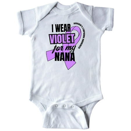 Inktastic I Wear Violet For My Nana Hodgkins Lymphoma Awareness Gift Baby Boy or Baby Girl Bodysuit
Inktastic I Wear Violet For My Nana Hodgkins Lymphoma Awareness Gift Baby Boy or Baby Girl Bodysuit