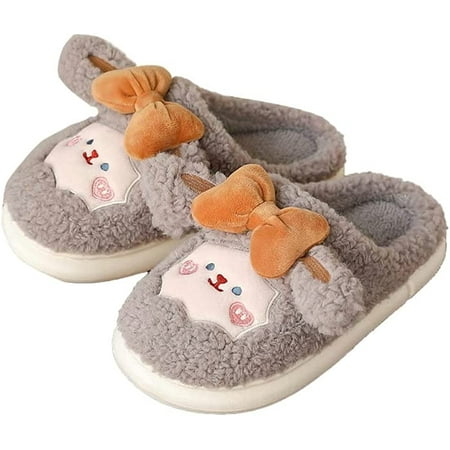PIKADINGNIS Cute Rabbit Fluffy Slippers for Womne Chic Long Ear Bow Cozy Soft Winter House Shoes Indoor Outdoor
PIKADINGNIS Cute Rabbit Fluffy Slippers for Womne Chic Long Ear Bow Cozy Soft Winter House Shoes Indoor Outdoor