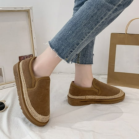 ZMHEGW Women Boots Leisure Keep Warm Plus Size h Winter Snow Flat Slip On Short Round Toe Boots Shoes
ZMHEGW Women Boots Leisure Keep Warm Plus Size h Winter Snow Flat Slip On Short Round Toe Boots Shoes