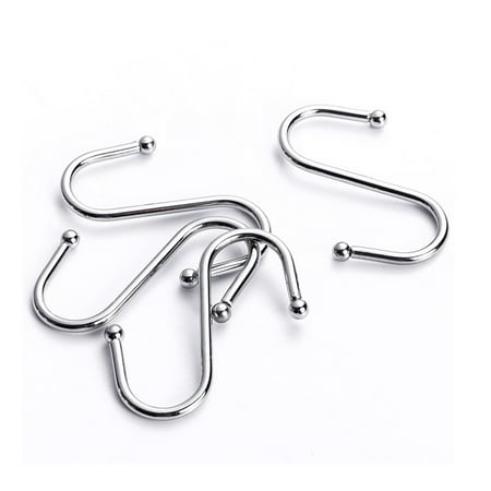 Happon 6 Pack S Hooks 3.15 Inch Silver Heavy Duty Metal S Shaped Hook S Hook for Hanging Items Suitable for Garage Office Garden Kitchen Bathroom
Happon 6 Pack S Hooks 3.15 Inch Silver Heavy Duty Metal S Shaped Hook S Hook for Hanging Items Suitable for Garage Office Garden Kitchen Bathroom