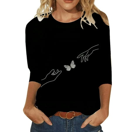 Short Sleeve T Shirts Women Shirt of Women 2023 New Casual Women s Casual T Shirt Long Sleeve Printed Round Neck Top Women Pajamas Set Cotton
Short Sleeve T Shirts Women Shirt of Women 2023 New Casual Women s Casual T Shirt Long Sleeve Printed Round Neck Top Women Pajamas Set Cotton