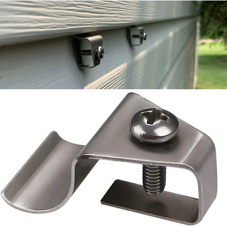 (10 Pack) Vinyl Siding Clips Hooks No-Hole Needed Outdoor Siding Screws Hanger for Mount Home Security Camera
(10 Pack) Vinyl Siding Clips Hooks No-Hole Needed Outdoor Siding Screws Hanger for Mount Home Security Camera