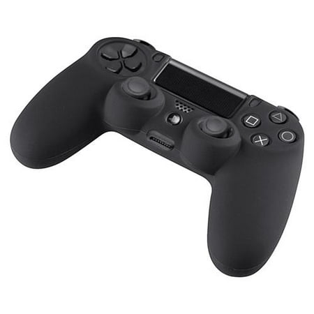 Insten Black Silicone Skin Case For Sony PS4 Remote Controller