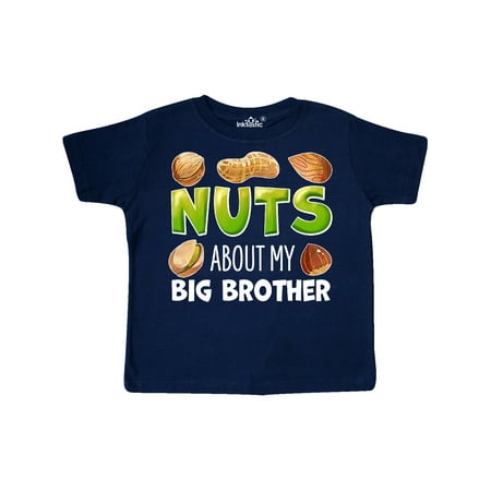 Inktastic Nuts About My Big Brother Peanut Almond Pistachio Gift Toddler Boy or Toddler Girl T-Shirt
Inktastic Nuts About My Big Brother Peanut Almond Pistachio Gift Toddler Boy or Toddler Girl T-Shirt