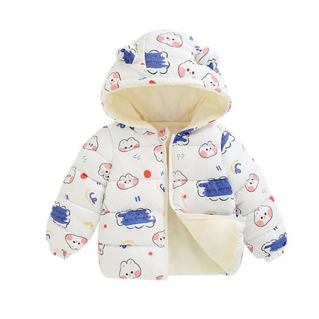Zlekejiko Winter Down Coats Kids Baby Boys Girls Cute Printed Light Padded Jacket Bear Hooded Outerwear
Zlekejiko Winter Down Coats Kids Baby Boys Girls Cute Printed Light Padded Jacket Bear Hooded Outerwear