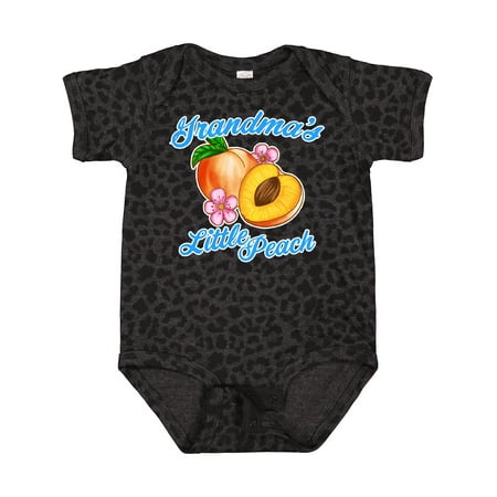 Inktastic Grandmas Little Peach Gift Baby Girl Bodysuit