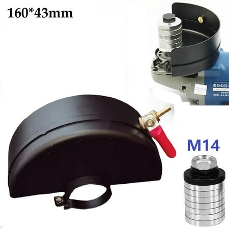 Fule Angle Grinder Protector Cover 160*43mm with Copper control valve and M14Adapter