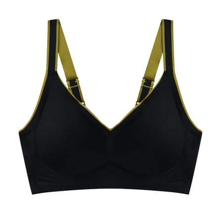 Cathalem Sports Bras for Women Running Womens Comfortable Traceless No Steel Ring Underwear Thin Cup Women s Push up Bras Underwear Black Large
Cathalem Sports Bras for Women Running Womens Comfortable Traceless No Steel Ring Underwear Thin Cup Women s Push up Bras Underwear Black Large