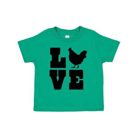 Inktastic Love Chickens Gift Toddler Boy or Toddler Girl T-Shirt