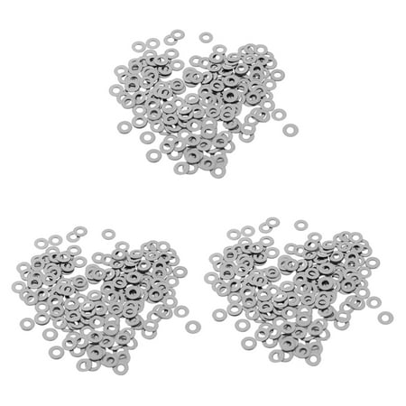 M2 Stainless Steel Flat Spacers Fastener DIN125 600 PCS