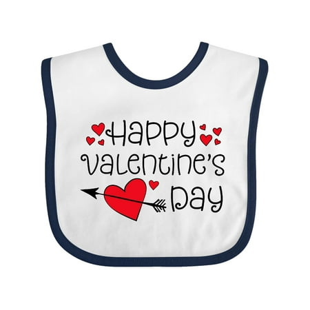 Inktastic Happy Valentines Day Red Hearts and Arrow Gift Baby Boy or Baby Girl Bib 
Inktastic Happy Valentines Day Red Hearts and Arrow Gift Baby Boy or Baby Girl Bib