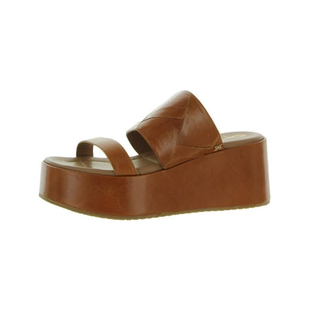 Sam Edelman Womens Sasha Leather Open Toe Platform Sandals