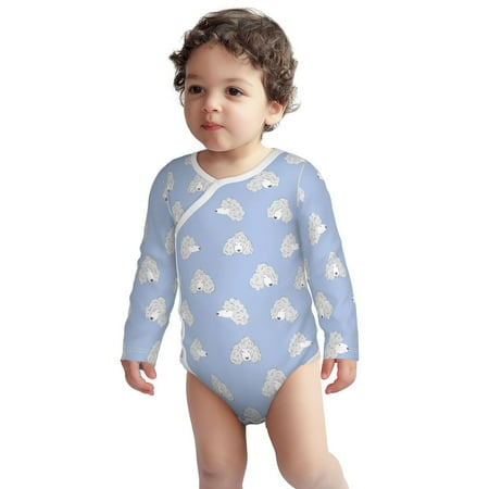 Fotbe Cute Poodle Dog Pattern Unisex-baby Long-sleeve Bodysuit Long Sleeve Bodysuits One-piece 100% Organic Cotton for Infant Baby Boys Unisex-12 Months
Fotbe Cute Poodle Dog Pattern Unisex-baby Long-sleeve Bodysuit Long Sleeve Bodysuits One-piece 100% Organic Cotton for Infant Baby Boys Unisex-12 Months