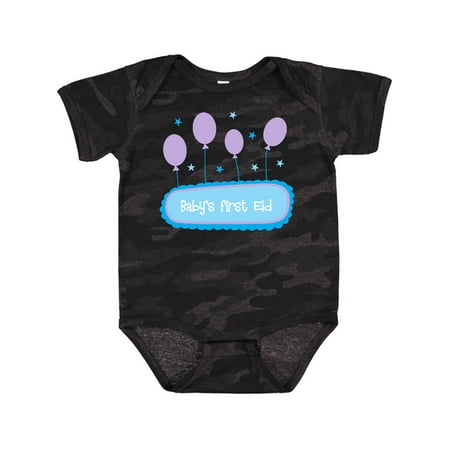 Inktastic Baby s First Eid Gift Baby Boy or Baby Girl Bodysuit