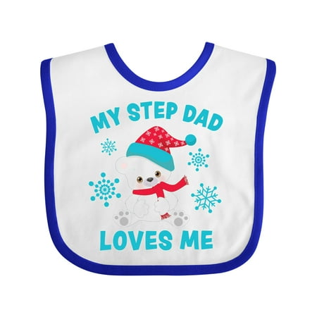 Inktastic Polar Bear My Step Dad Loves Me in Santa Hat with Snowflakes Gift Baby Boy or Baby Girl Bib
Inktastic Polar Bear My Step Dad Loves Me in Santa Hat with Snowflakes Gift Baby Boy or Baby Girl Bib