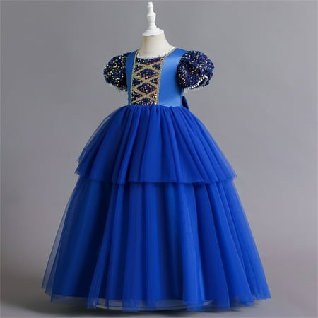 Cathalem Tulle Sleeve Dress Baby Toddler Kids Little Girls Princess Wedding Birthday Dress Xmas Clothes Sequin Tulle Kids Girls Dress Blue 13-14 Years
Cathalem Tulle Sleeve Dress Baby Toddler Kids Little Girls Princess Wedding Birthday Dress Xmas Clothes Sequin Tulle Kids Girls Dress Blue 13-14 Years