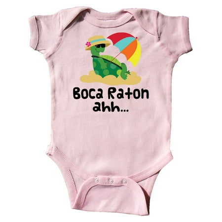 Inktastic Boca Raton Florida Gift Baby Girl Bodysuit