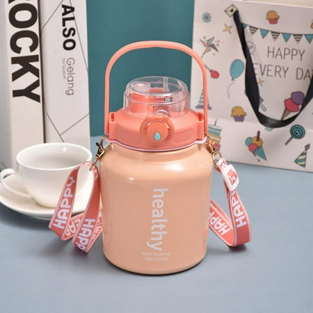 Water Bottle Straw Cup Stainless Steel Vacuum Insulated Thermos Hot Cold Leak Proof Insulated Cup Mug Travel Coffee
Water Bottle Straw Cup Stainless Steel Vacuum Insulated Thermos Hot Cold Leak Proof Insulated Cup Mug Travel Coffee