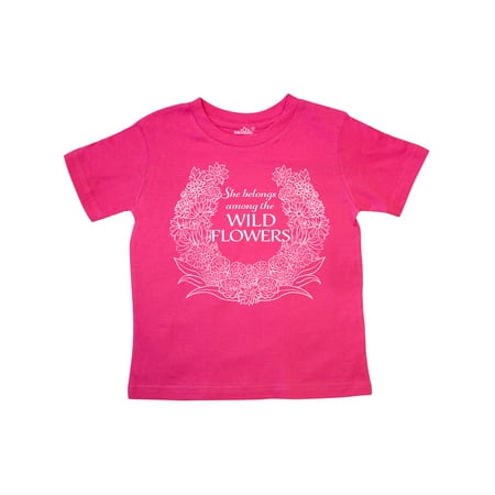 Inktastic She Belongs Among the Wild Flowers Gift Toddler Boy or Toddler Girl T-Shirt
Inktastic She Belongs Among the Wild Flowers Gift Toddler Boy or Toddler Girl T-Shirt